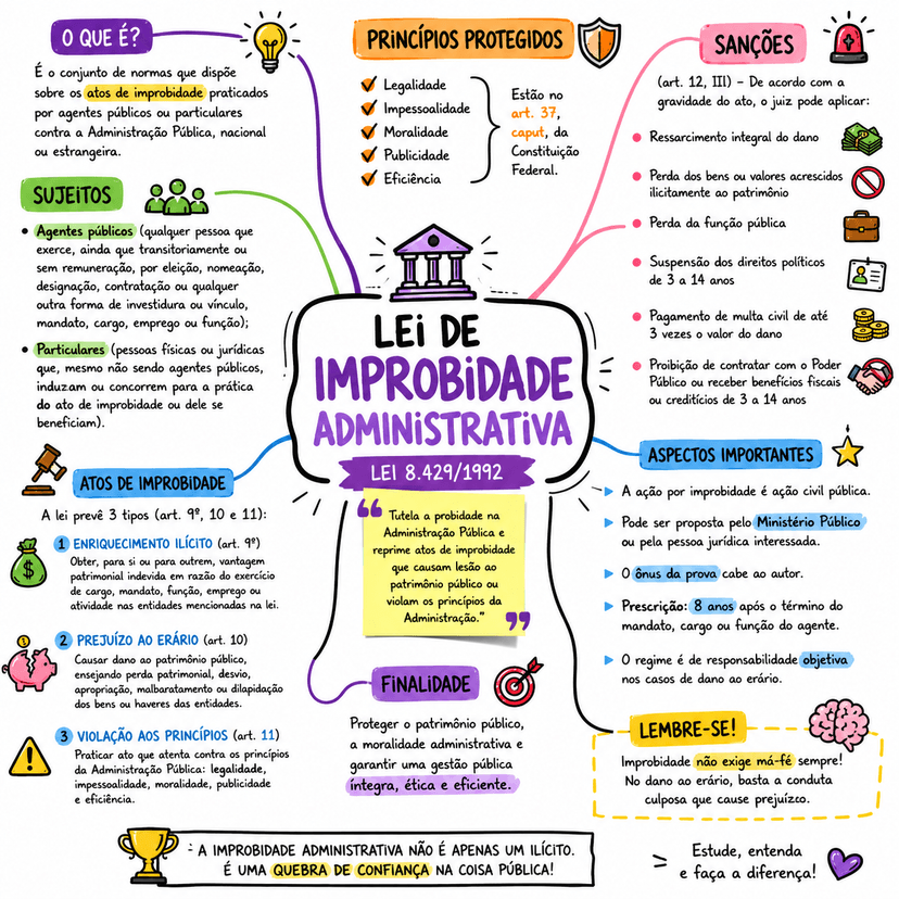 Mapa: Improbidade Adm.